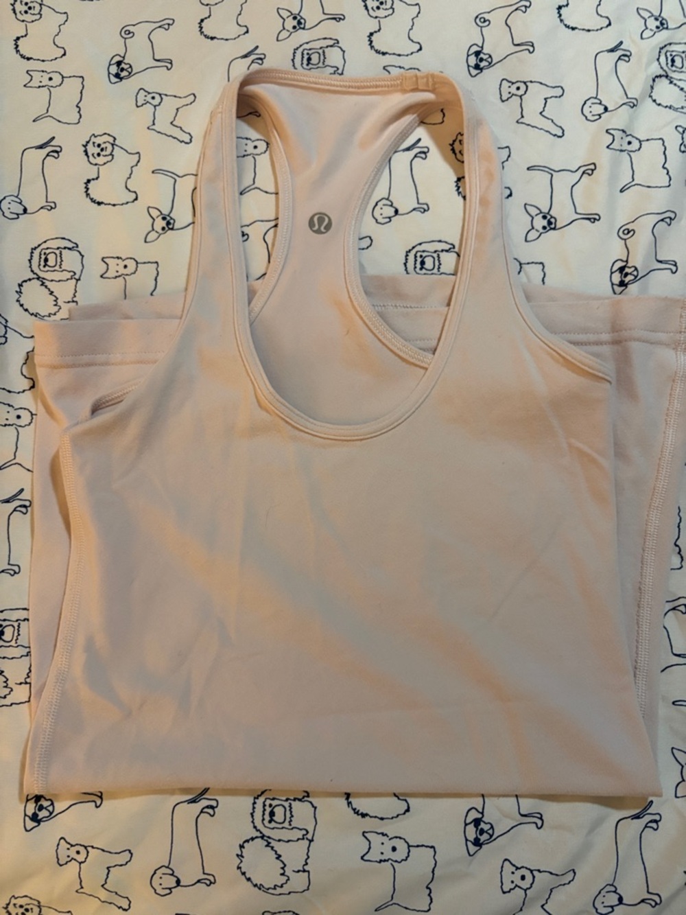 lululemon athletica Light Blush Racerback Tank Top